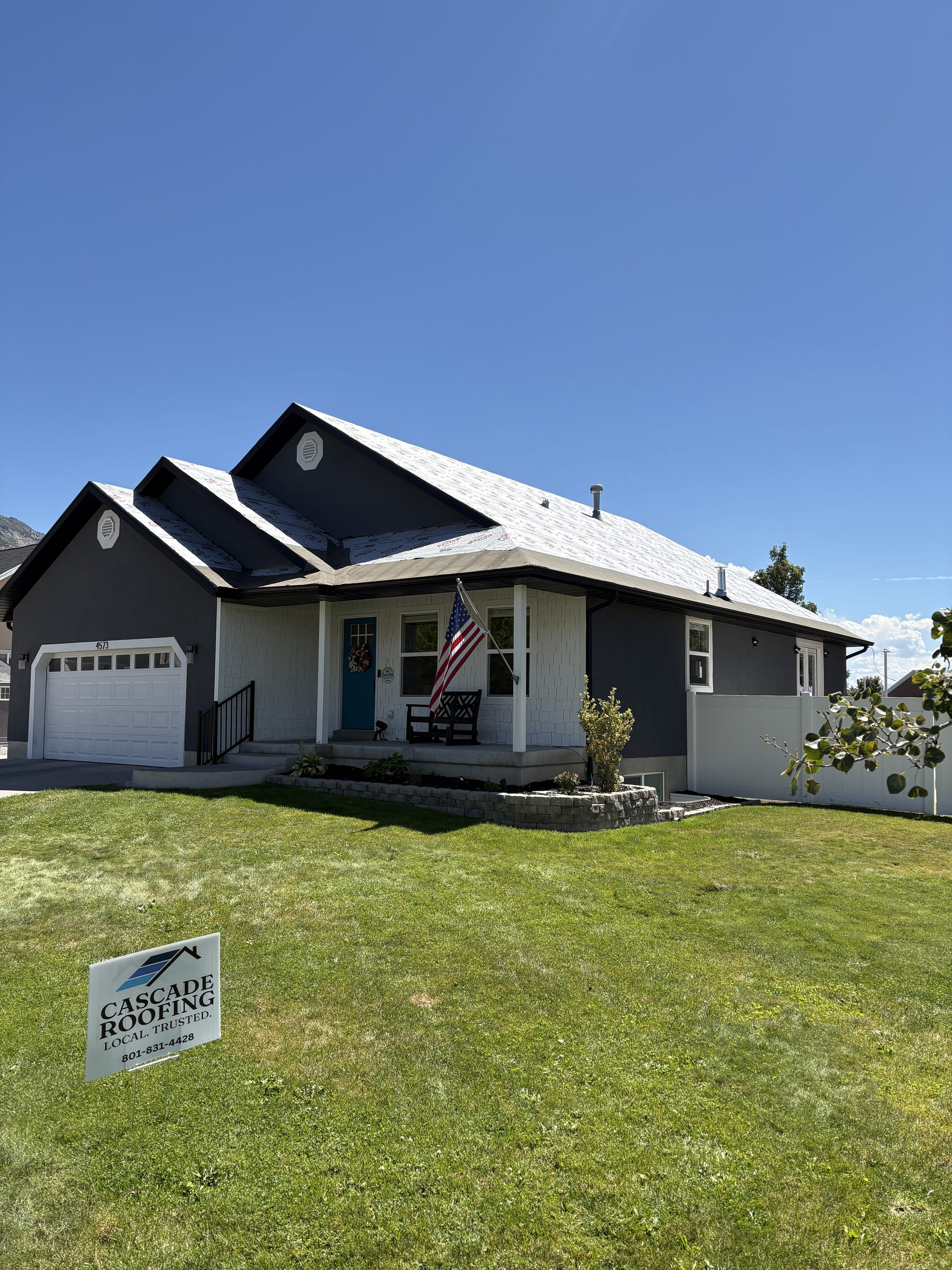 Cascade Roofing project in Utah