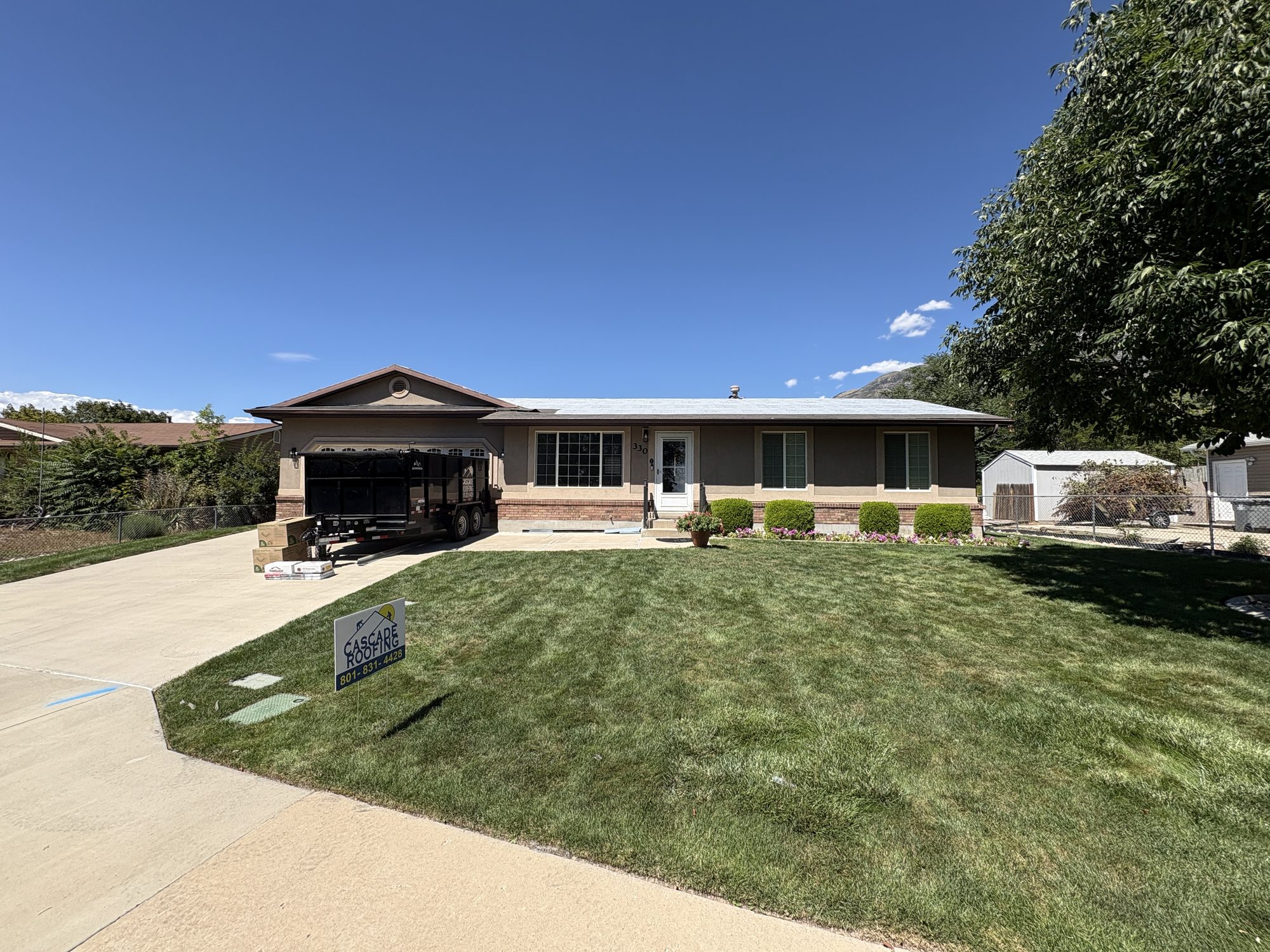 Cascade Roofing project in Utah
