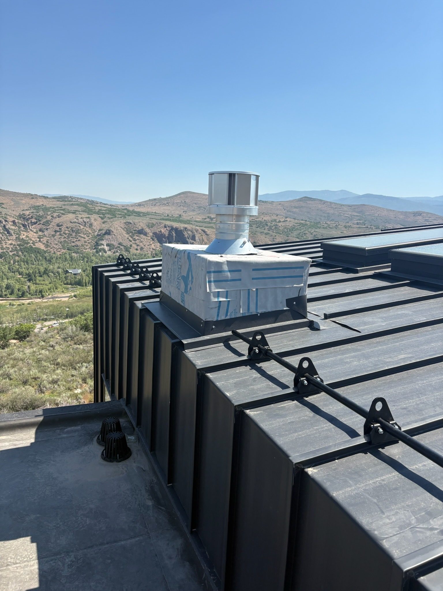 Standing seam detail